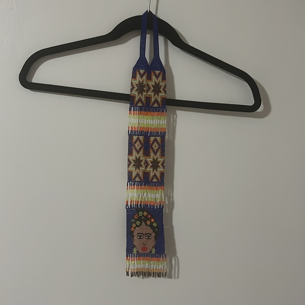 Necklace Beaded, colorful necklace - Frida